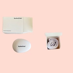 Spoiled Child Pocket Styling Brush /Spa Headband Set - New In Box
